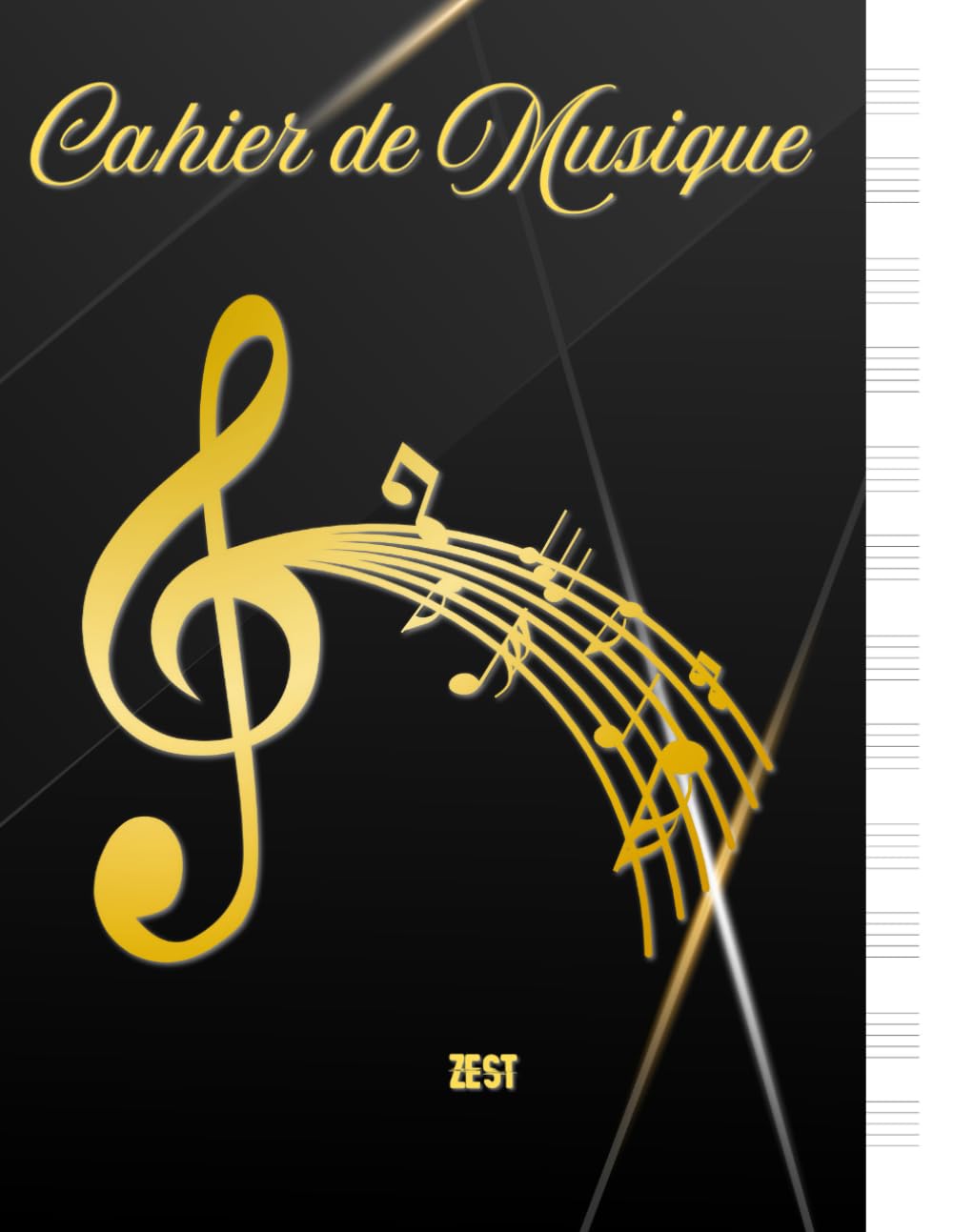 Music Manuscript Notebook