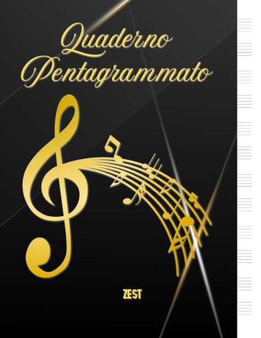 Music Manuscript Notebook